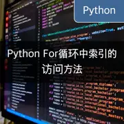 [Python] 在For-循环中访问索引