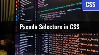 [CSS] Pseudo Selector Guide - Essential Styling Techniques